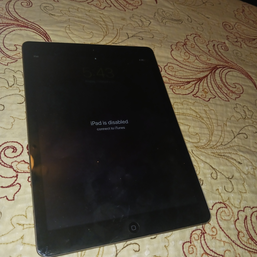 Apple iPad with Black Finish